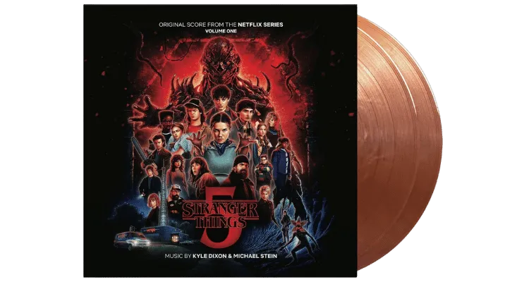 Stranger Things 5 Volume 1 soundtrack vinyl