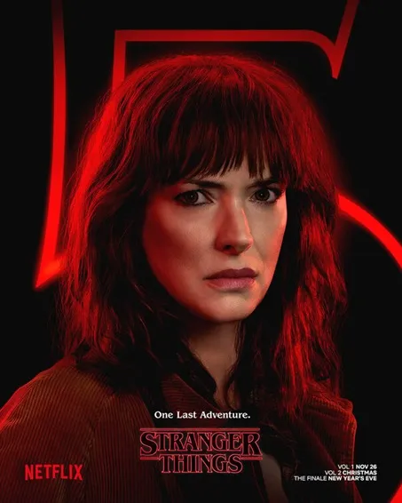 Stranger Things 5 winona ryder poster