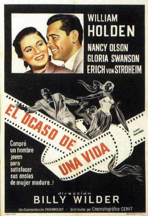 Sunset Boulevard poster de cine