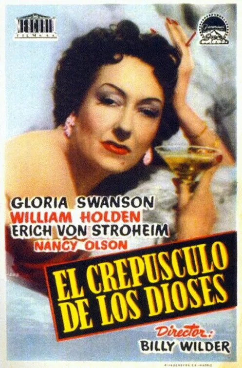 Sunset Boulevard poster español