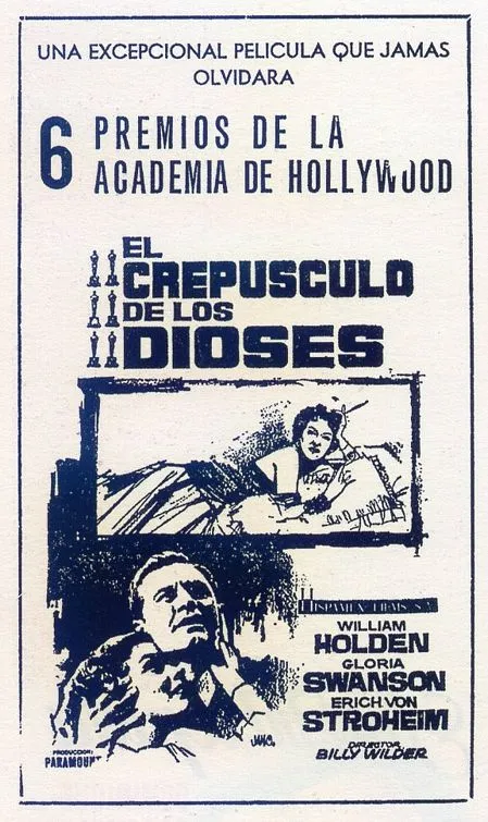 Sunset Boulevard poster oscars