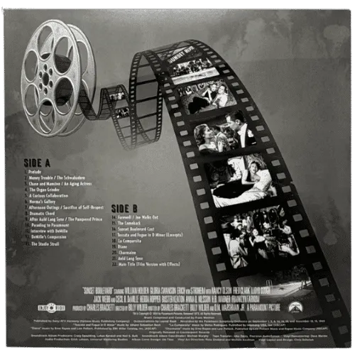 Sunset Boulevard soundtrack back