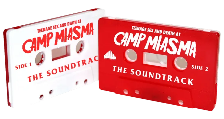 Teenage Sex and Death at Camp Miasma soundtrack cassette