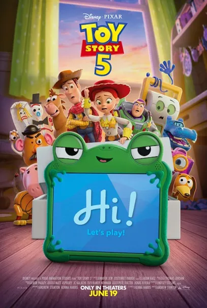 Toy Story 5 poster de cine