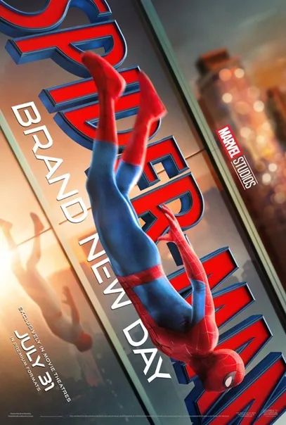 spider-man brand new day poster
