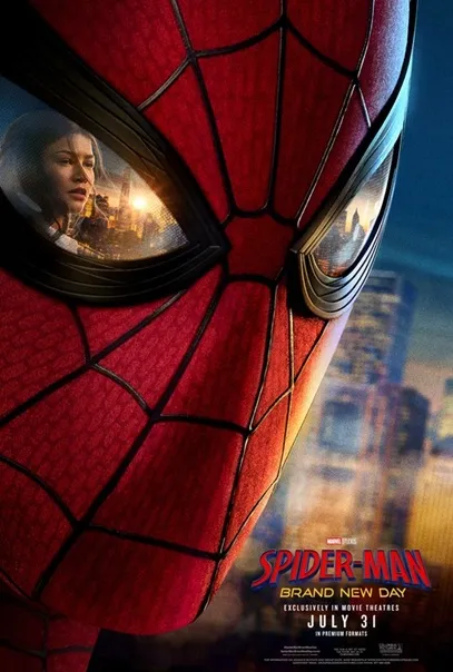 spider-man brand new day teaser poster