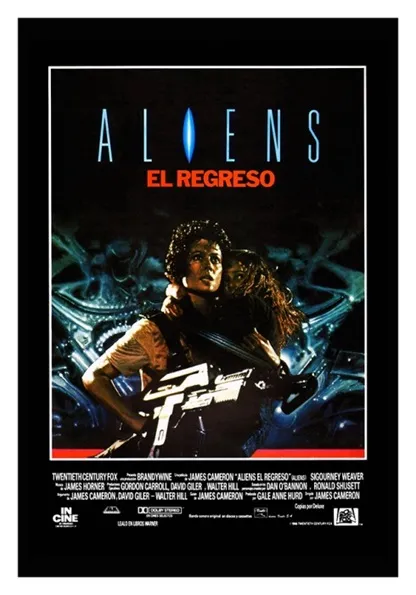 Aliens poster español