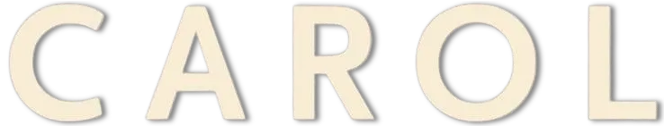 Carol logo title