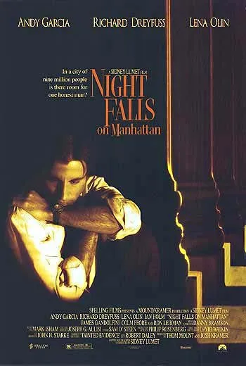 NIGHT FALLS ON MANHATTAN movie poster