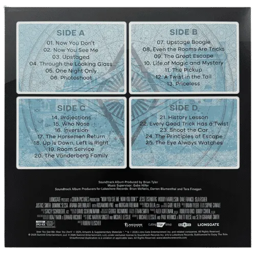Now You See Me Now You Don't soundtrack back