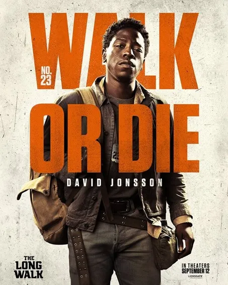 The Long Walk David Jonsson poster