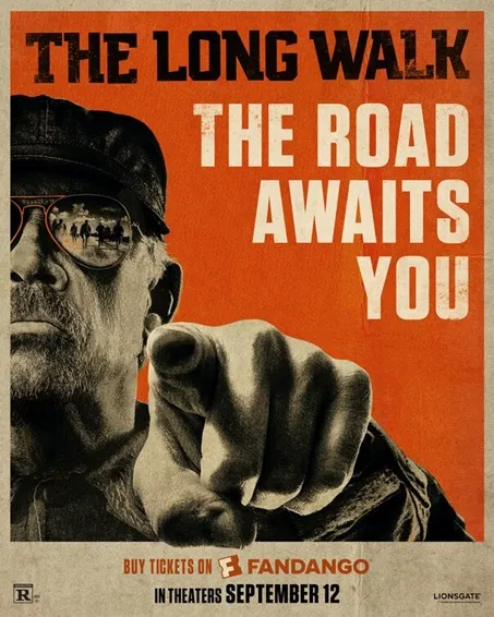 The Long Walk mark Hamill poster