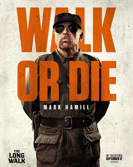 The Long Walk poster mark hamill