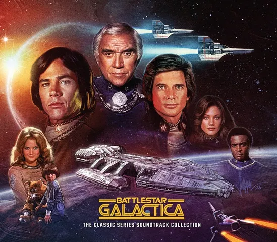BATTLESTAR GALACTICA THE CLASSIC SERIES SOUNDTRACK COLLECTION front