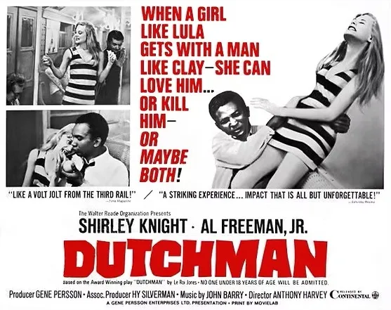 DUTCHMAN quad movie poster