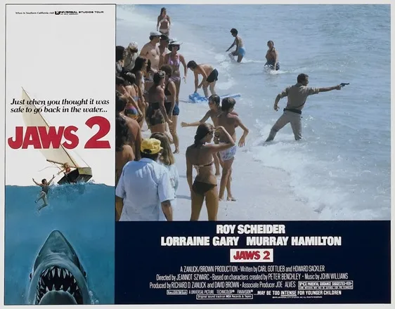 Jaws 2 fotocromo de la película