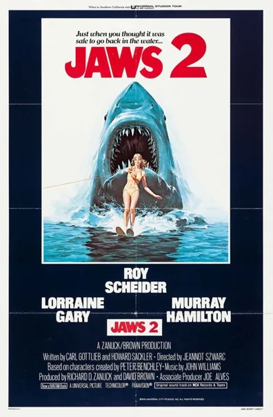 Jaws 2 movie poster