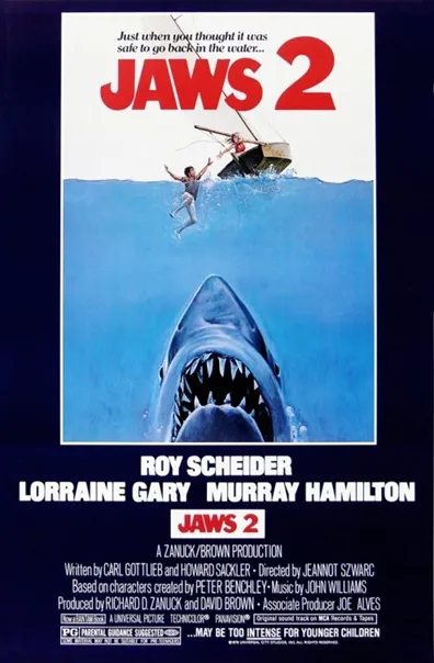 Jaws 2 poster