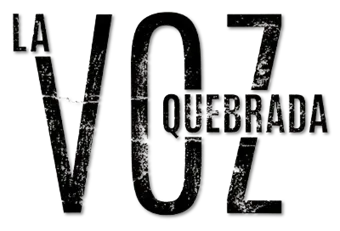 La Voz Quebrada logo title