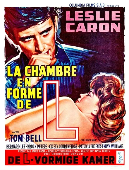 THE L-SHAPED ROOM póster italiano