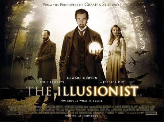 The illusionist movie poster