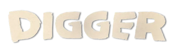 digger logo title