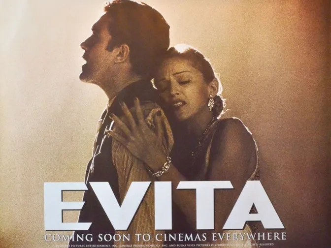 evita teaser movie poster