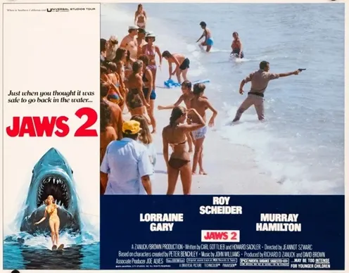 fotocromo jaws 2 1978