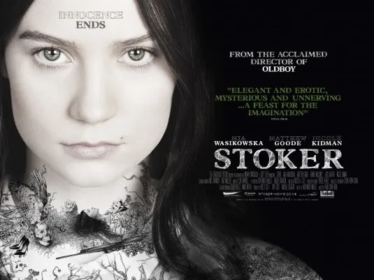 stoker movie poster